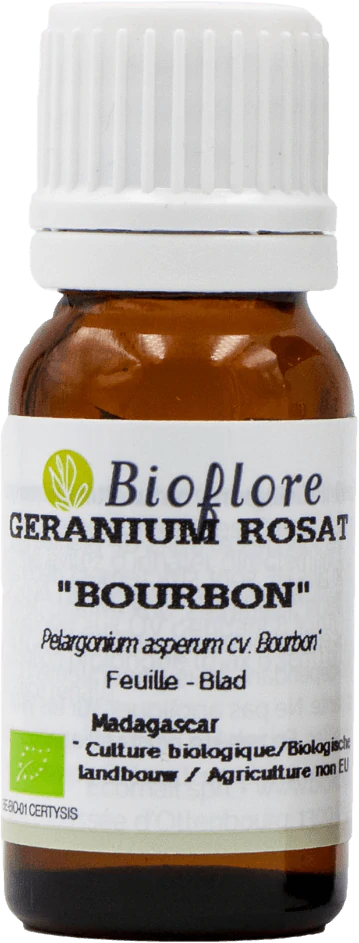 Huile Essentielle Géranium Rosat cv. Bourbon BIO